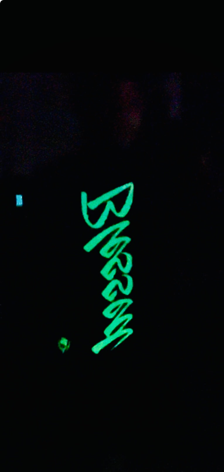 Glow-inna-Dark ‘BLESSED’ Tank Top