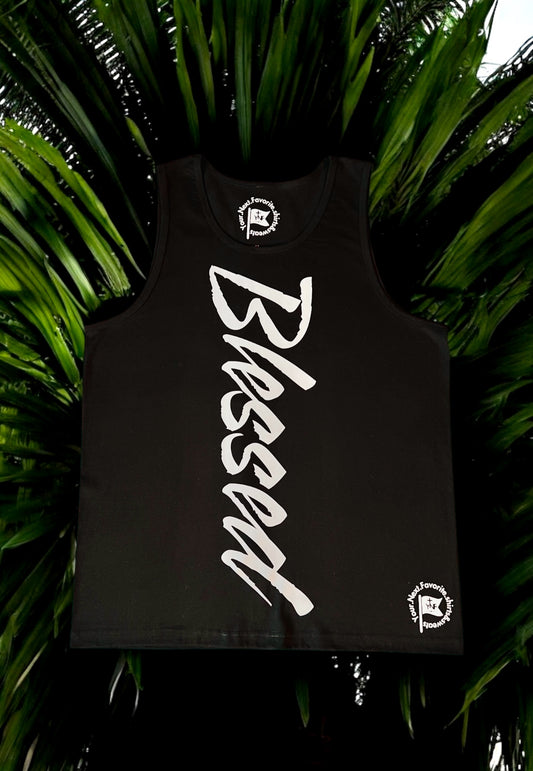 Glow-inna-Dark ‘BLESSED’ Tank Top